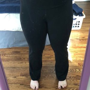 Patagonia flare bootcut yoga pants black